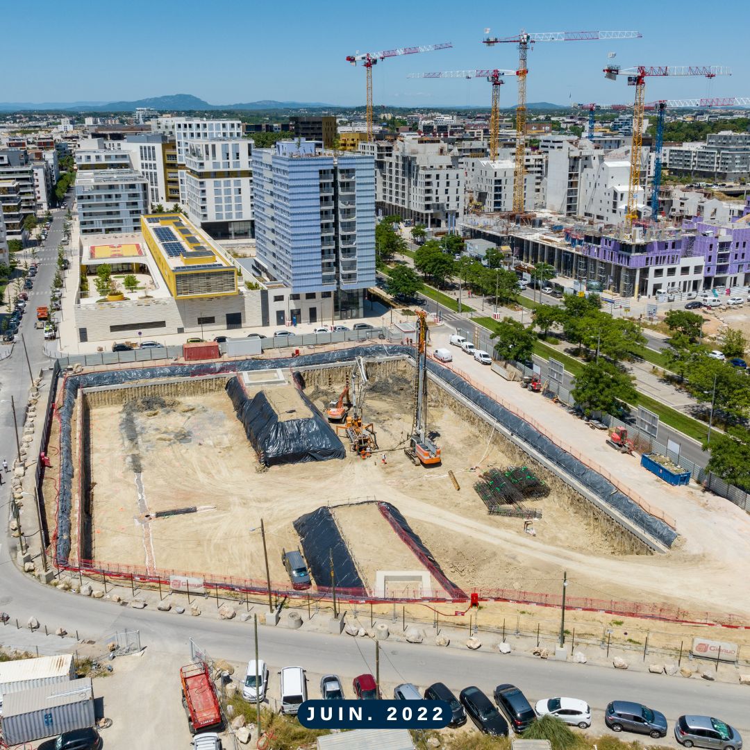 Odyssée Rive Gauche Travaux Juin 2022