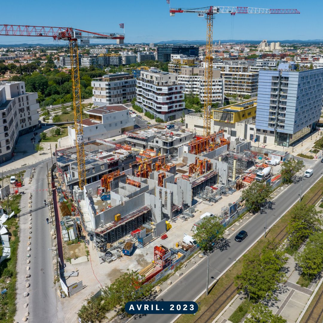 Odyssée Rive Gauche Travaux Avril 2023