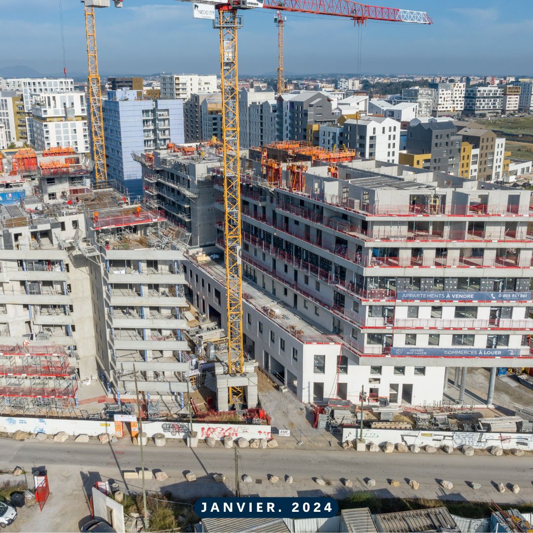 Odyssée Rive Gauche Travaux Janvier 2024